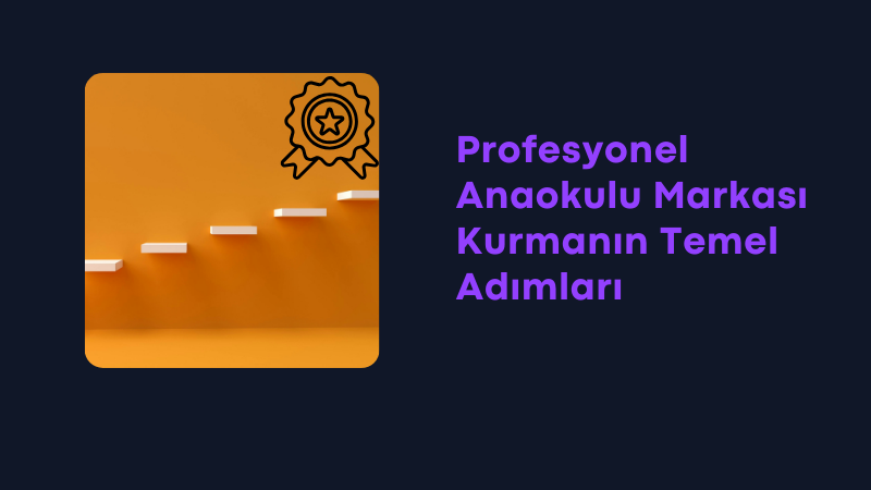 Anaokulu Açarken Özgün müsünüz ?