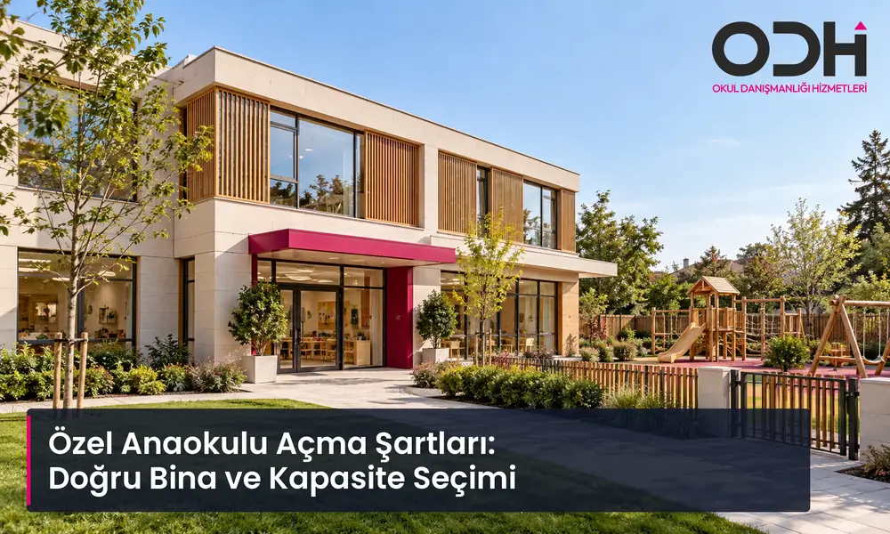 Anaokulu bina seçiminde zorunlu bölümler, bahçe alanı ve sürdürülebilir kapasite dengesi.