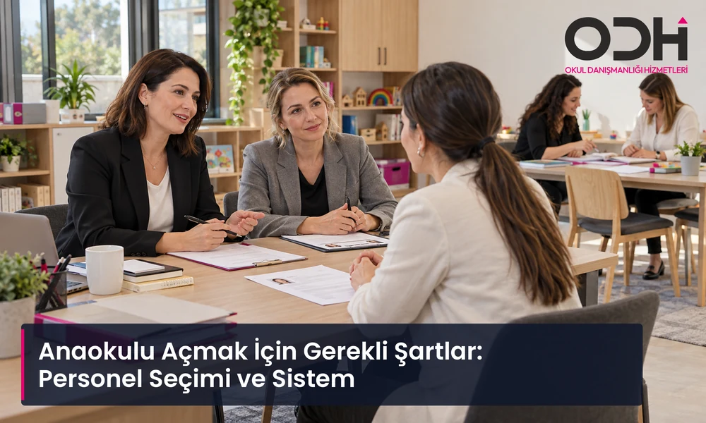 Kişiye bağlı yapıdan sisteme bağlı yapıya geçiş: Anaokulunda müdür ve personel yeterlilikleri.