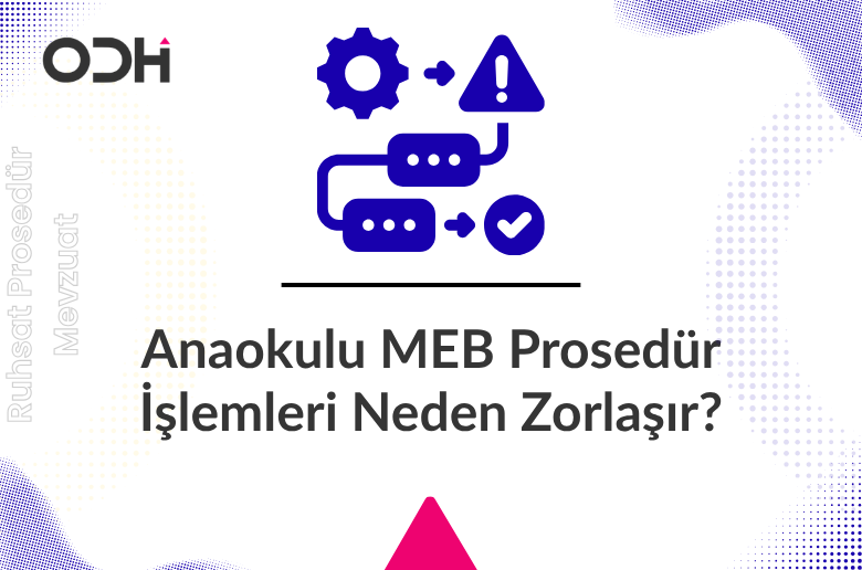 Anaokulu MEB Prosedür İşlemleri Neden Zorlaşır?