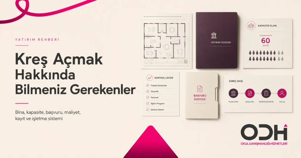 Kreş açmak hakkında bilmeniz gerekenler bina kapasite maliyet başvuru ve yatırım kararı