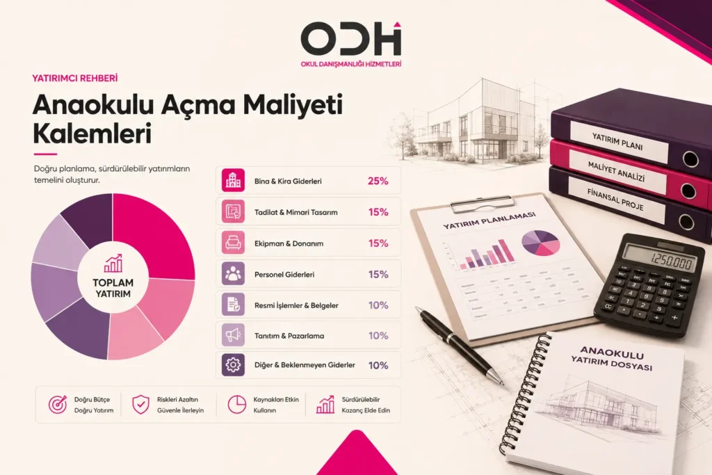 Anaokulu nasıl açılır anaokulu açma maliyetleri