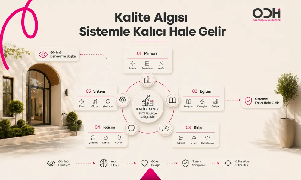 Anaokulu kalite algısının dijital kanıtları: web sitesi, sosyal medya, Google Harita, veli yorumları