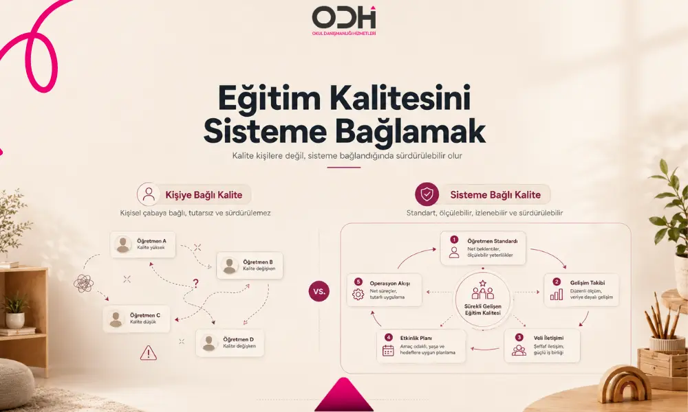 Okul öncesi eğitim kalitesini kişilere değil sisteme bağlayan ARCHE yaklaşımı