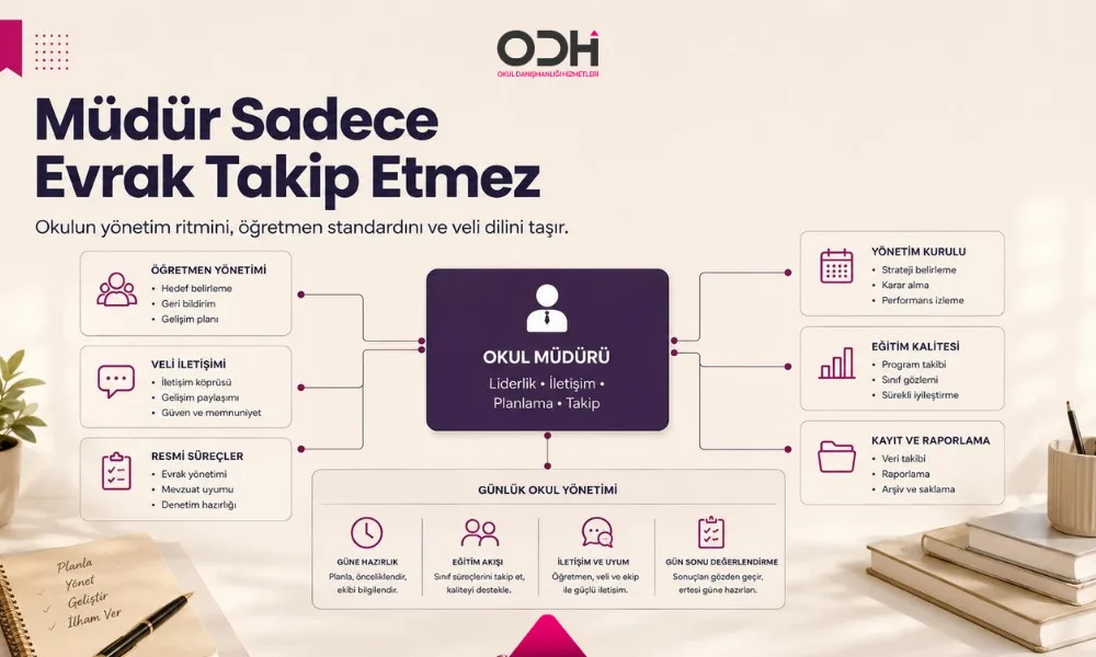 Anaokulu müdür seçimi ve okul yönetim organizasyonu