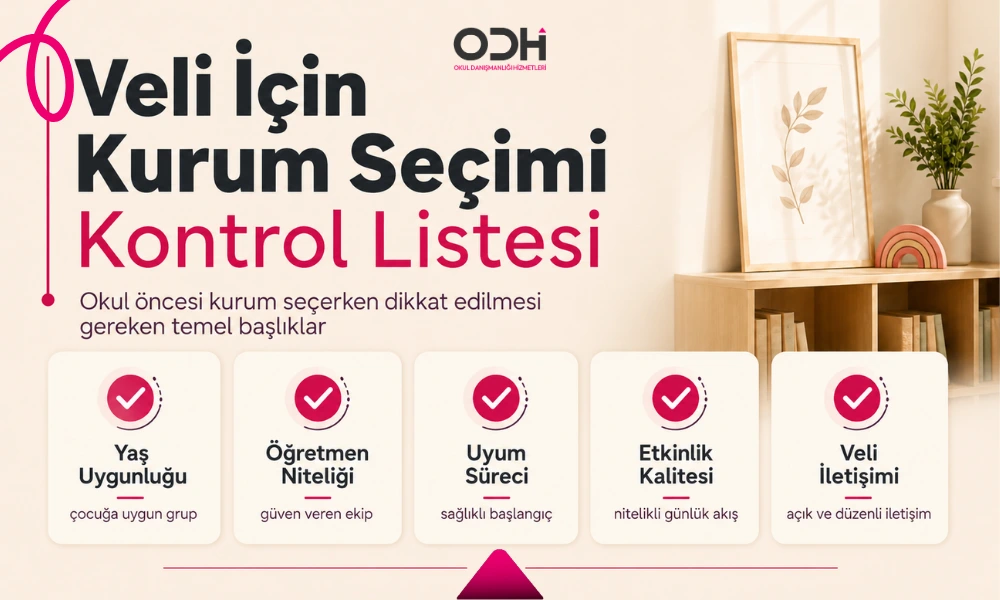 Okul Öncesi Eğitim Hangi Yaş Aralığını Kapsar_ veli kontrol listesi