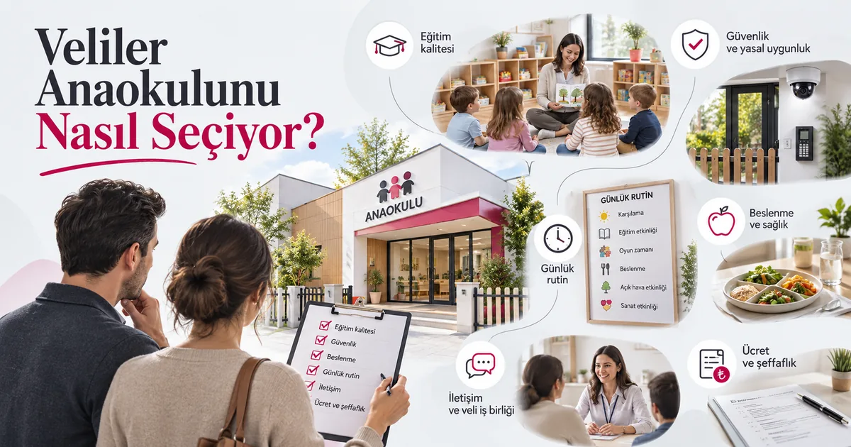 Anaokulu seçerken nelere dikkat edilmeli ?